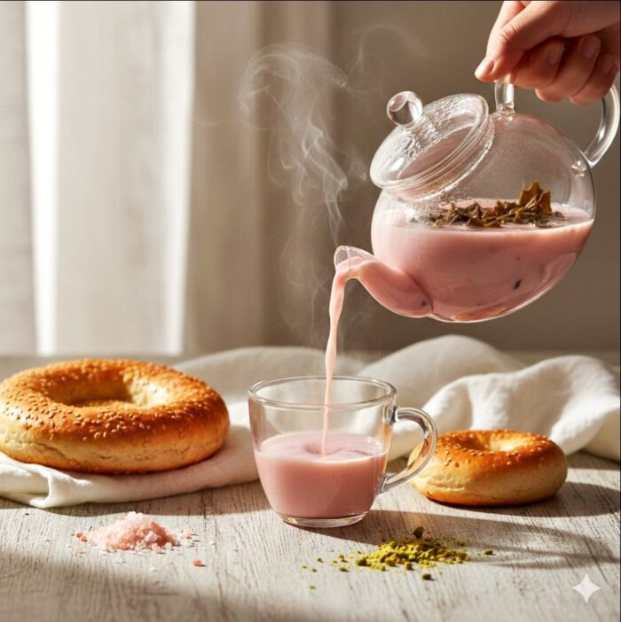 Kashmiri Namkeen Tea (Noon Chai)